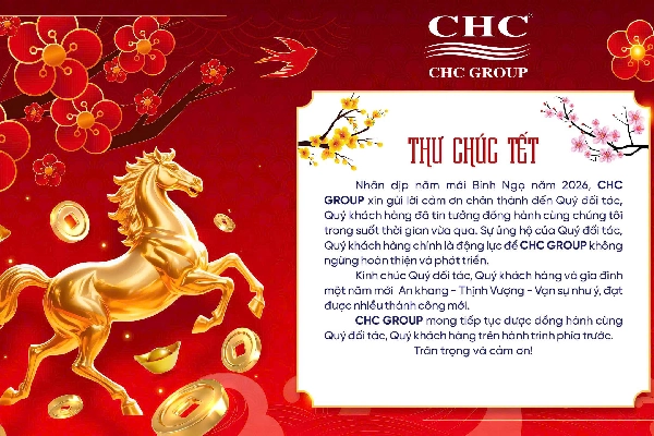 Thư Chúc Tết Xuân 2026 - Tập Đoàn CHC