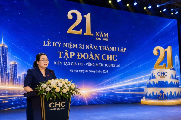 DIỄN VĂN CỦA TIẾN SĨ ĐỖ THỊ HOÀI Nhà sáng lập, Chủ tịch Hội đồng Quản trị Tập đoàn CHC