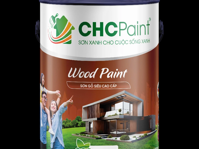 WOOD PAINT - SƠN GỖ SIÊU CAO CẤP 5L
