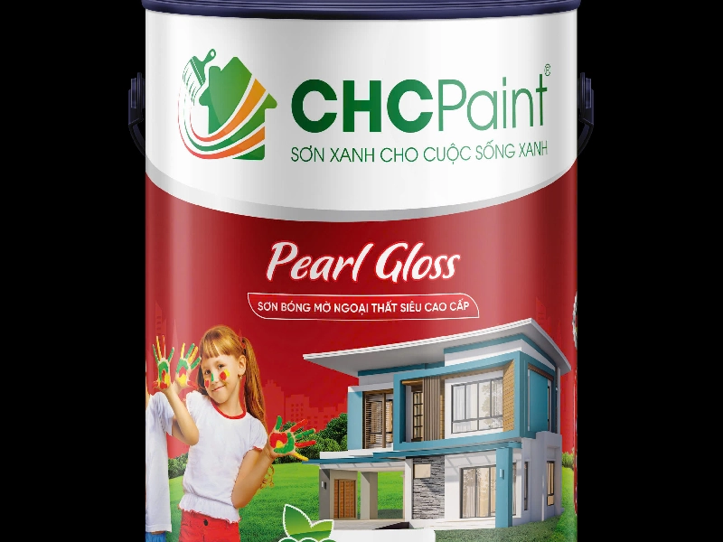 CHC PEARL GLOSS - SƠN BÓNG MỜ NGOẠI THẤT SIÊU CAO CẤP 5L