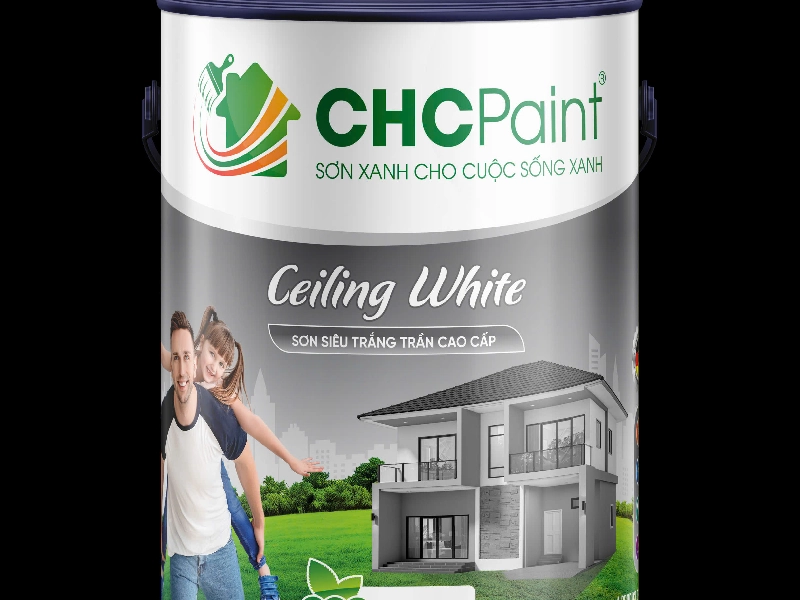 CHC CEILING WHITE - SƠN SIÊU TRẮNG TRẦN CAO CẤP 5L